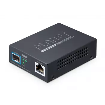 Medienkonverter PLANET 10GBASE-T zu 10GBASE-X SFP+ Kupferport Schwarz
