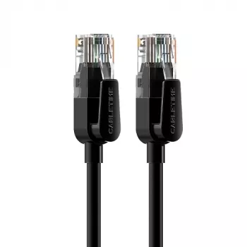 Netzwerk-Patchkabel CABLETIME Cat6 UTP, 8 m, schwarz