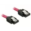 SATA-Kabel DeLOCK 82677 0,5m Rot