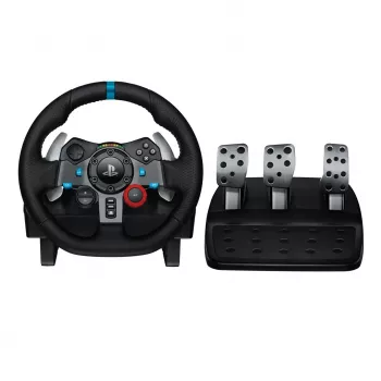 Logitech G G29 Lenkrad + Pedale PlayStation 3, PlayStation 4 Analog USB 2.0 Schwarz