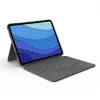 Case mit Tastatur Combo Touch US iPad Pro 11 1,2,3 Gen grau