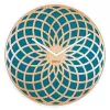 NeXtime Uhr 3149tq Sun Large, Ø50 cm, Wand, Türkis