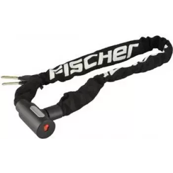 Kettenschloss FISCHER 85898, 900 mm Länge, gehärteter Stahl, schwarz