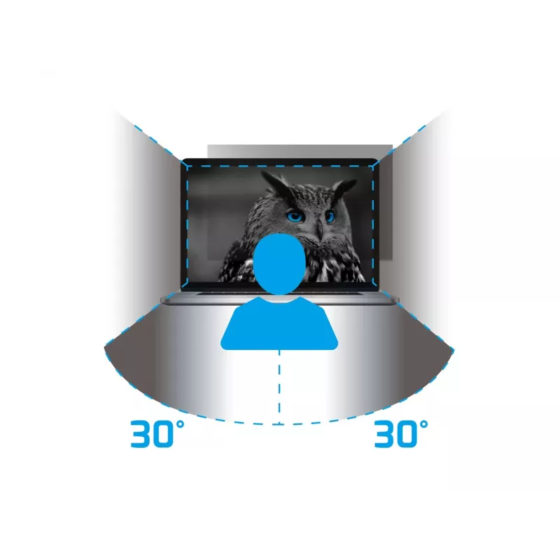 NATEC NFP-1616 Display-Privacy-Filter Rahmenloser Display-Privacy-Filter 33,8 cm (13,3 inch)