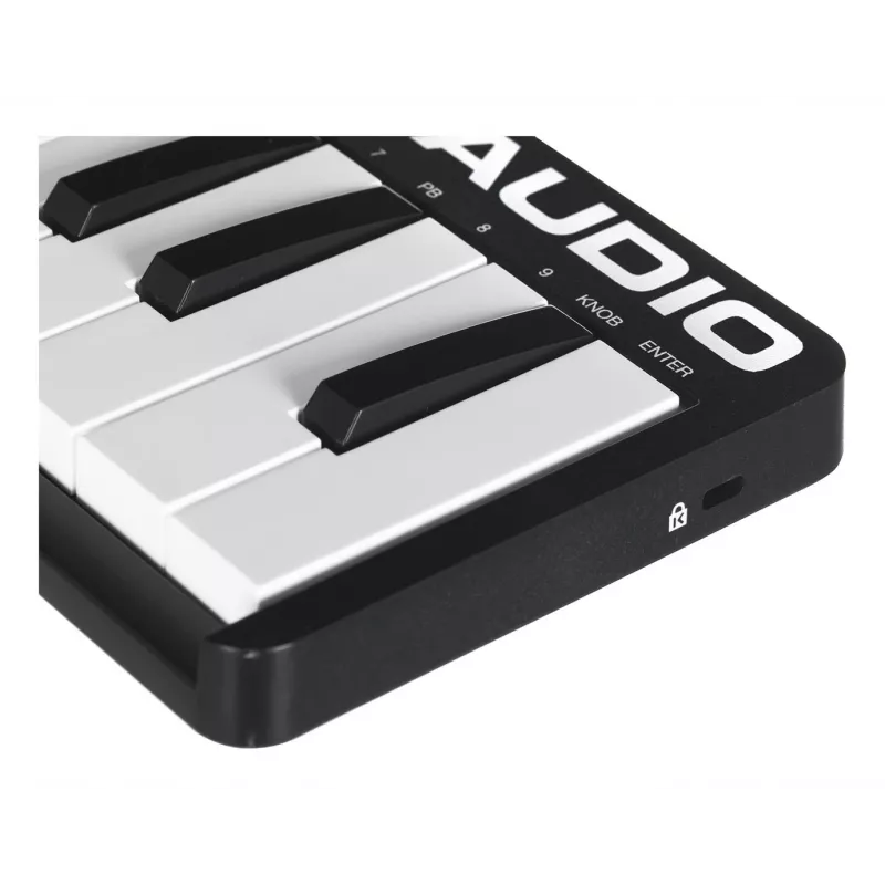M-AUDIO Keystation Mini 32 MK3 MIDI-Tastatur 32 Tasten USB Schwarz, Weiß