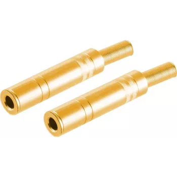 ShiverPeaks BS50800-G2 Kabelverbinder 6,3 mm Gold Buchse 2 Stk.
