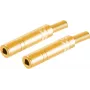 ShiverPeaks BS50800-G2 Kabelverbinder 6,3 mm Gold Buchse 2 Stk.