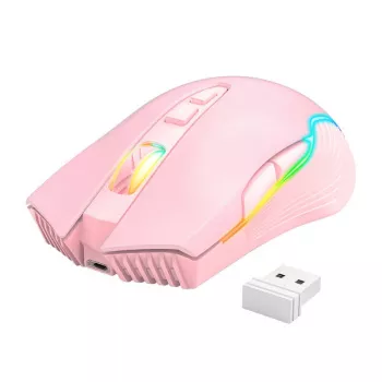 Gaming-Maus Onikuma CW905 Pink 2.4G Wireless
