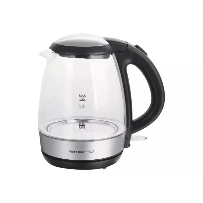 Wasserkocher Emerio 1,2L 2200W Glas