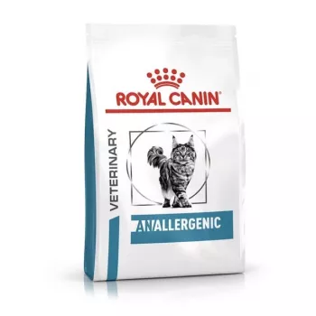 Trockenfutter für Katzen Royal Canin Anallergenic VHN 4 kg — hypoallergene Veterinärdiät, Protein 24,6 %, Fett 17 %