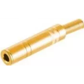 Kabelverbinder ShiverPeaks BS50400-G 6,3 mm Gold Buchse