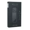 Mujjo Full Leather Case MagSafe Hülle für iPhone 17 Pro Grau