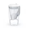Wasserfilter-Karaffe BRITA Glass+1 Maxtra Pro grau, 2,4 L Gesamt / 1,5 L gefiltert, Maxtra Pro PP Filter