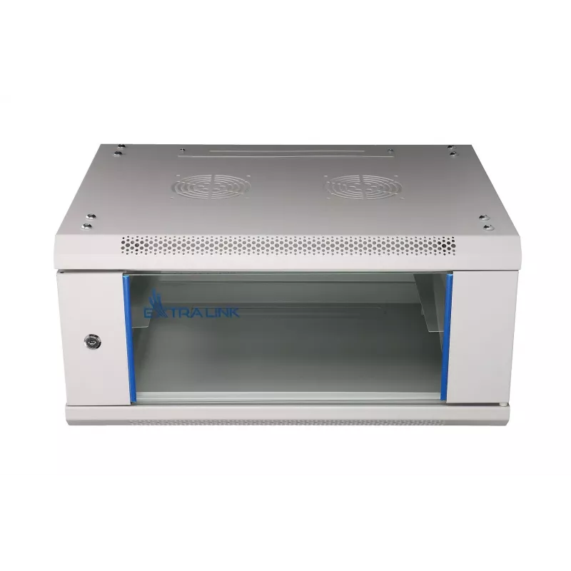 Wandmontierter Rack 4U 600x450 Grau - Extralink