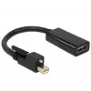 Videokabel-Adapter DeLOCK 62640 Mini DisplayPort auf HDMI 0,25 m Schwarz