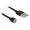 USB-Kabel DeLOCK 85724 USB 2.0 1,1 m Schwarz