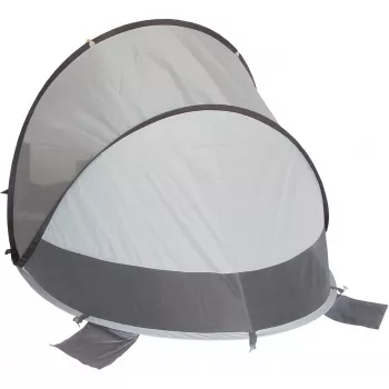 Kuppel-/Igluzelt High Peak Calobra 80 — Grau, 2000×1200×900 mm, Polyester-Bodenplane, Fiberglasstangen
