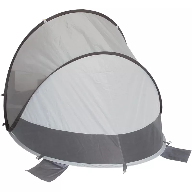 Kuppel-/Igluzelt High Peak Calobra 80 — Grau, 2000×1200×900 mm, Polyester-Bodenplane, Fiberglasstangen
