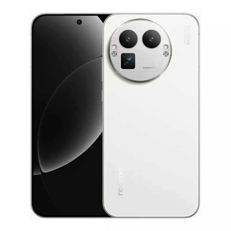 Smartphone REALME realme GT 8 Pro 5G — 6,79 Zoll 3136×1440, Snapdragon 8 Elite, 12 GB RAM, 256 GB, 50 MP Dreifachkamera, 7000 mAh, Weiß