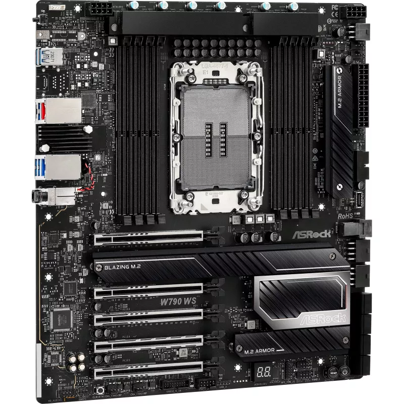 Motherboard ASRock W790 WS R2.0 Intel W790 LGA 4677 Extended ATX