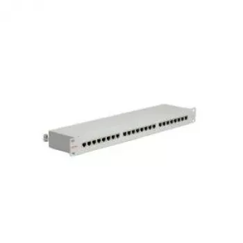 ROLINE 48,30cm (19)-Patchpanel 1 HE, 24 Ports, Cat.5e, Grau (26.11.0329)