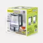 Wasserkocher Maestro MR-053 1,7 l 2200 W Glaskorpus Schwarz mit Wasserstandsanzeige