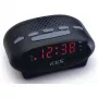 LENCO ICR-210 FM-Uhrenradio & Radiowecker, schwarz