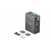 TP-Link IES206GPP Netzwerk-Switch Managed Gigabit Ethernet (10/100/1000) Power over Ethernet (PoE) Schwarz