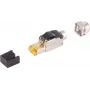 RJ-45-Steckverbinder ShiverPeaks BS08-45011 Silber Stecker 1 Stk.
