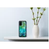 Schutzhülle iKins für Samsung Galaxy S20 — Design Schwarz Water Lilies