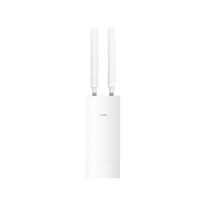 Outdoor Access Point Cudy AP3000 Outdoor — Dual-Band 2.4/5 GHz, IP65, PoE, 1x RJ-45, 2× externe RP‑SMA Antennen