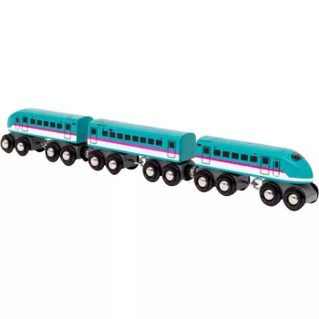 Spielzeugzug Ravensburger BRIO World Trains of the World Shinkansen E5 Hayabusa