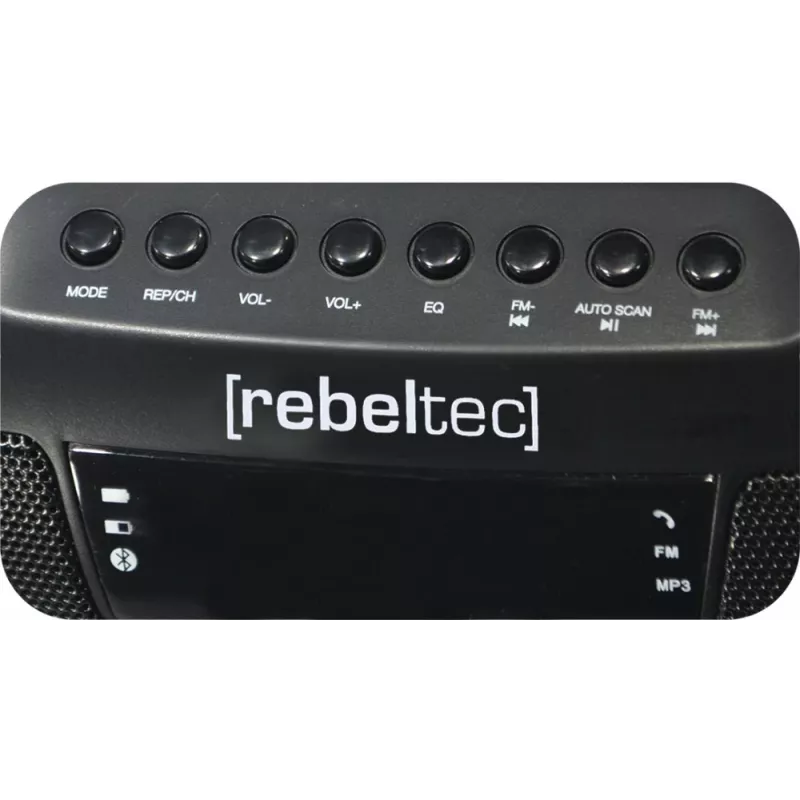 Mobiler Lautsprecher Rebeltec SoundBox 390 Schwarz