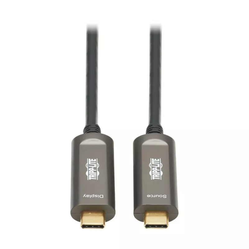 Tripp Eaton Tripp Lite Series USB-C auf USB-C Plenum-zertifiziertes Glasfaser-Aktivkabel (AOC)