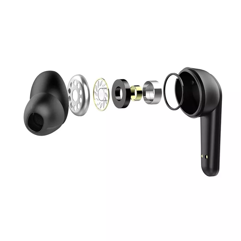 SAVIO In-Ear-TWS-Headset TWS-12, Bluetooth 5.3, integriertes Mikrofon, schwarz