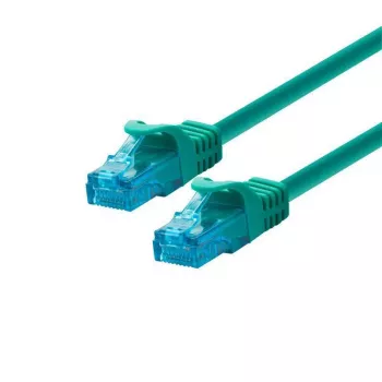 Netzwerkkabel LOGON UTP Cat.5e Grün, 5 m, RJ-45 auf RJ-45