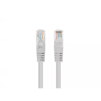 Netzwerkkabel LANBERG PCU5-10CC-0025-S Cat5e U/UTP RJ-45 — 0,25 m, Grau