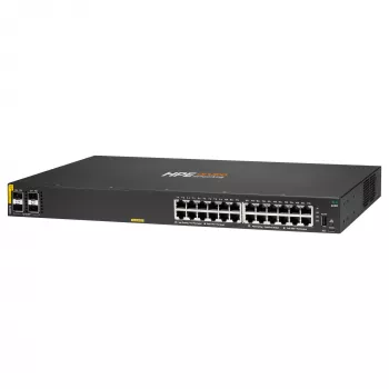 Switch HP Enterprise Aruba 6000 24G CL4 4SFP — 24 x Gigabit Ethernet, 4 x SFP-Ports