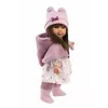 Puppe Llorens Sara 35 cm — realistischer Vinylkopf und weicher Stoffkörper