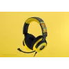 Headset Razer Kraken V4 X Pokemon — Kabelgebunden USB-C/USB-A, Supraaural, 20–20000 Hz, 1,8 m Kabel, 310 g, Schwarz/Gelb