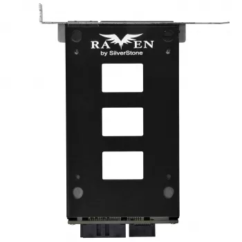 Interne Festplatteneinbaugehäuse SILVERSTONE SST-EXB02 PCI-Steckplatz für 2,5-Zoll-Laufwerk