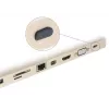 Buchsen-Schutzkappe DeLOCK 64014 USB Typ-C Schwarz 10 Stück