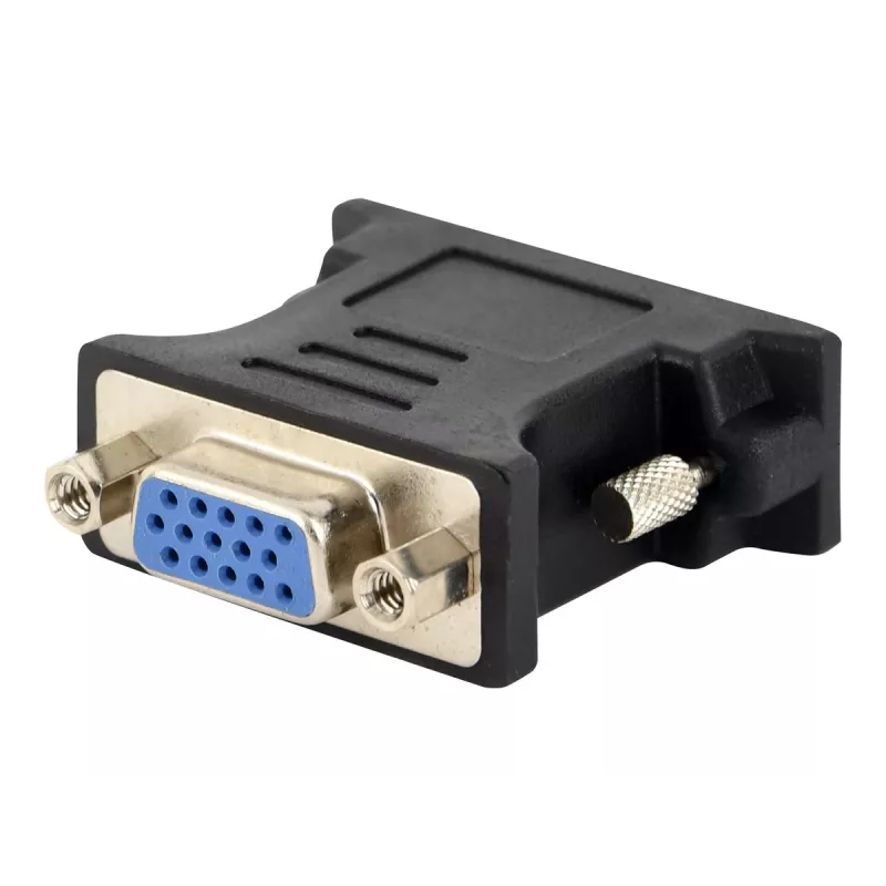 DVI-A VGA 15-Pin Adapter Gembird A-DVI-VGA-BK
