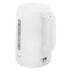Adler Wasserkocher | AD 1386 | Elektrisch | 1850 W | 2,2 L | Kunststoff | 360°-Drehsockel | Weiß