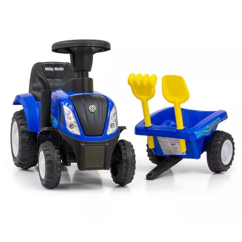 Rutschauto milly mally New Holland T7 Traktor, Modell 27652, blau