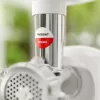 Elektrischer Haushaltsfleischwolf SMAPP 489.8 — 2000 W, 3 Lochscheiben (2,7 / 8 mm), rutschfeste Füße, grau