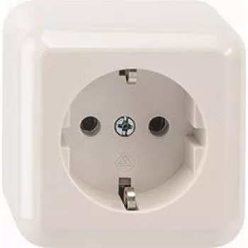 Merten MEG2301-8719. Buchsen-Typ: CEE 7/3, Unterstützte Stecker-Typen: CEE 7/4. Produktfarbe: Weiß. Eingangsspannung: 250 V, Stromstärke (maximal): 16