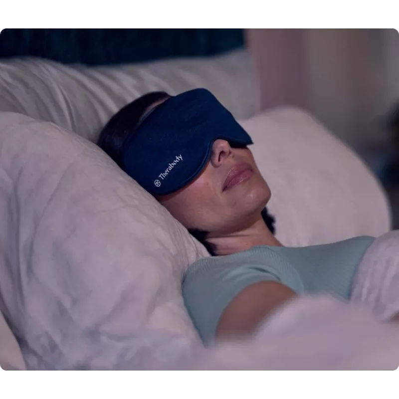 Therabody SleepMask Massagegerät Face Schwarz, Blau