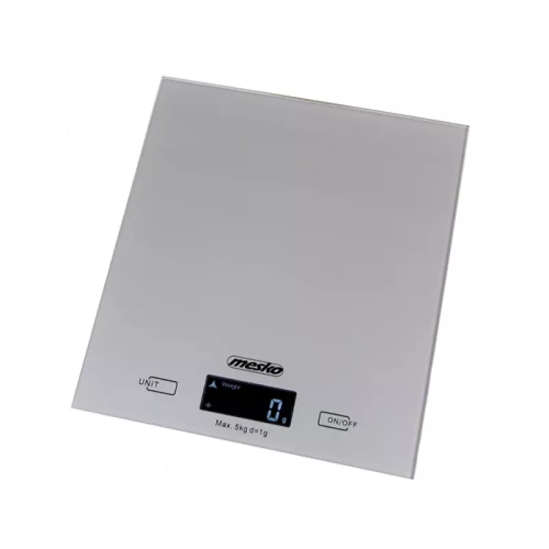 Mesko | Küchenwaage | MS 3145 | Maximale Belastbarkeit 5 kg | Teilung 1 g | Displaytyp LCD | Silber