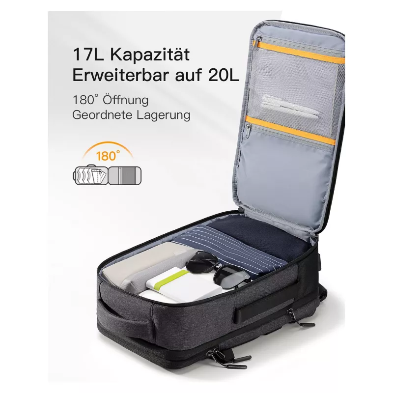 inateck notebook backpack 14 BP03006-14 schwarz
